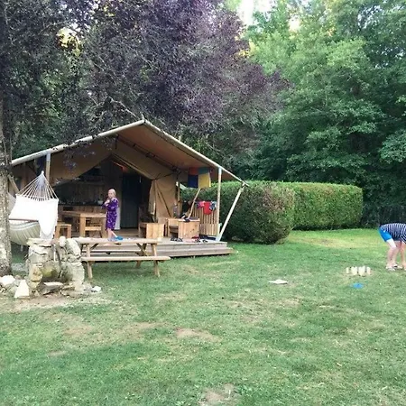 Safari Tent At Camping De La Bonnette Luxe tent *